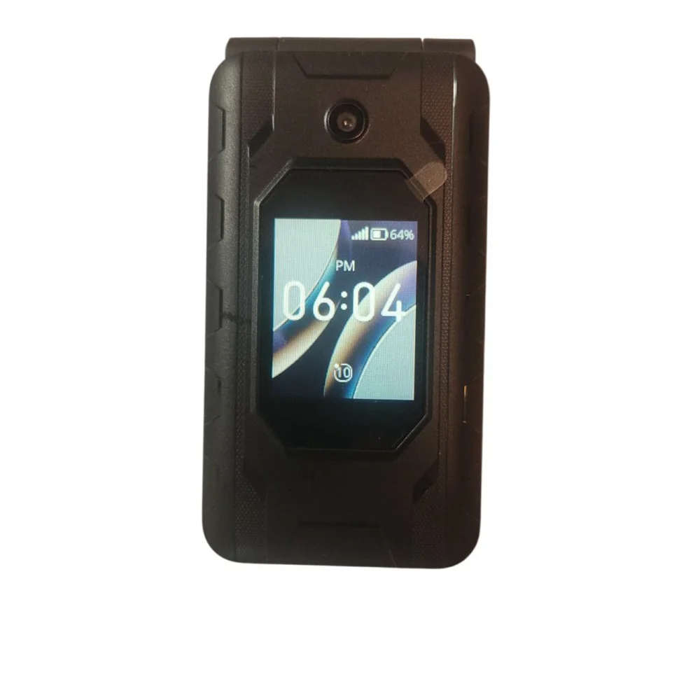 BLU Flex Black Flip Cell Phone One Size Brand New in Box
